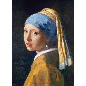 Eurographics (6000-5158) - Johannes Vermeer: "Girl with the Pearl Earring" - 1000 pieces puzzle