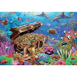 Jumbo (18342) - Adrian Chesterman: "Underwater Treasure" - 1000 pieces puzzle