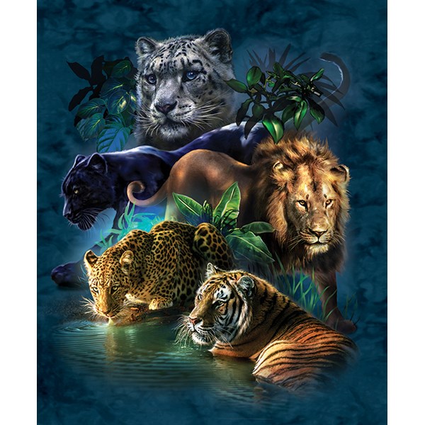 SunsOut (52416) - Tami Alba: "Big Cat Prowess" - 1000 pieces puzzle