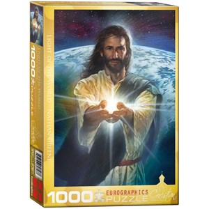Eurographics (6000-0357) - Nathan Greene: "Light of the World" - 1000 pieces puzzle