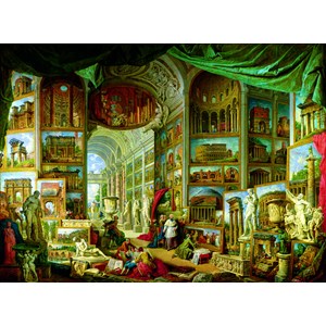 Trefl (33034) - Giovanni Paolo Panini: "Gallery of Views of Ancient Rome" - 3000 pieces puzzle