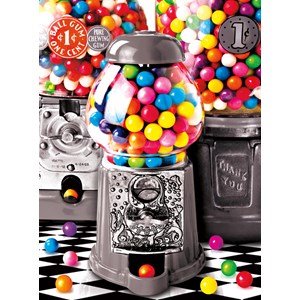 Buffalo Games (11641) - "Gumball Surprise (Color Splash)" - 1000 pieces puzzle