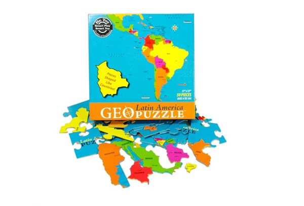Geo Toys (GEO 105) - "Latin America" - 50 pieces puzzle