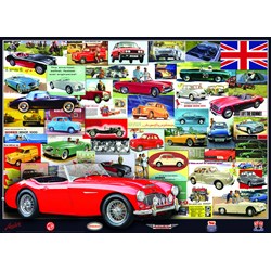 Eurographics (6000-0805) - "British Motor Heritage" - 1000 pieces puzzle
