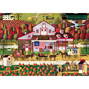 Buffalo Games (3871) - Charles Wysocki: "Autumn Farms" - 500 pieces puzzle