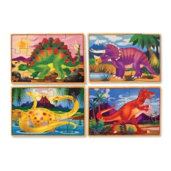 Melissa and Doug (3791) - "Dinosaurs" - 12 pieces puzzle