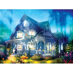 SunsOut (52060) - Joel Christopher Payne: "Halloween Lane House" - 1000 pieces puzzle