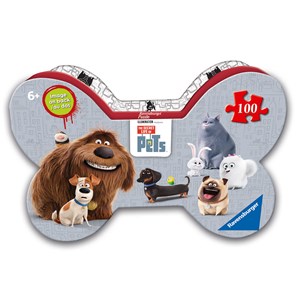 Ravensburger (13677) - "Secret Life of Pets" - 100 pieces puzzle