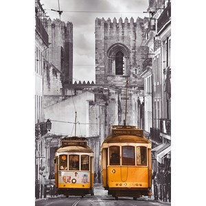 Educa (16763) - "The Alfama District, Lisbon (Mini)" - 1000 pieces puzzle