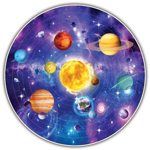 A Broader View (157) - "Kids' Puzzle of the Solar System" - 50 pieces puzzle