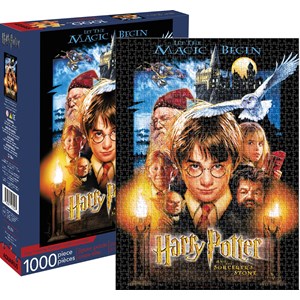 Aquarius (65314) - "Harry Potter and the Sorcerer's Stone" - 1000 pieces puzzle