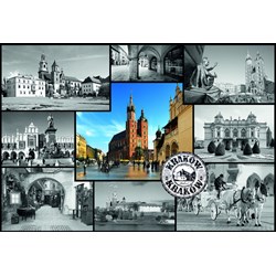 Trefl (261264) - "Montage, Cracow" - 1500 pieces puzzle