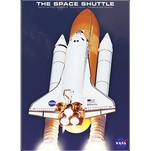 Eurographics (6000-4954) - "The Space Shuttle Atlantis" - 1000 pieces puzzle