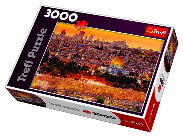 Trefl (33032) - "The Roofs of Jerusalem" - 3000 pieces puzzle