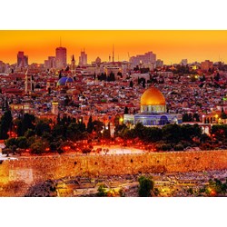 Trefl (33032) - "The Roofs of Jerusalem" - 3000 pieces puzzle