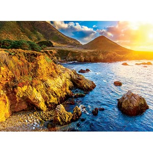 Eurographics (6000-0691) - "Sunset on the Pacific Coast" - 1000 pieces puzzle