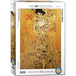 Eurographics (6000-9947) - Gustav Klimt: "Adele Bloch-Bauer I" - 1000 pieces puzzle