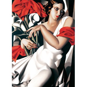 Eurographics (6000-1205) - Tamara de Lempicka: "Portrait of Ira" - 1000 pieces puzzle