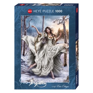 Heye (29725) - Cris Ortega: "White Dream" - 1000 pieces puzzle