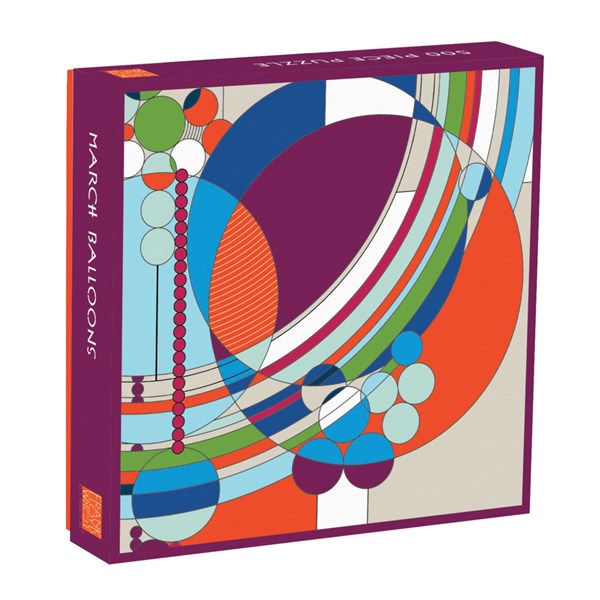 Chronicle Books / Galison - Frank Lloyd Wright: "March Balloons" - 500 pieces puzzle