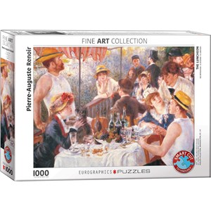 Eurographics (6000-2031) - Pierre-Auguste Renoir: "The Luncheon" - 1000 pieces puzzle