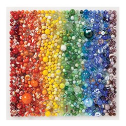 Chronicle Books / Galison (9780735351219) - "Rainbow Marbles" - 500 pieces puzzle
