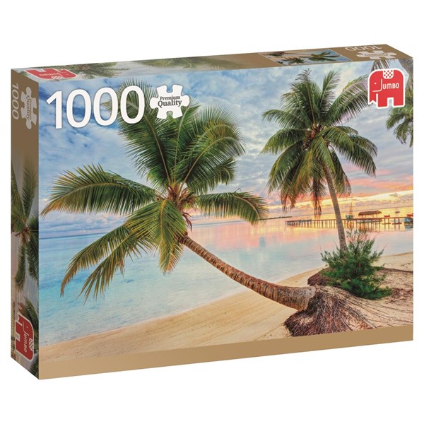 Jumbo (18363) - "French Polynesia" - 1000 pieces puzzle