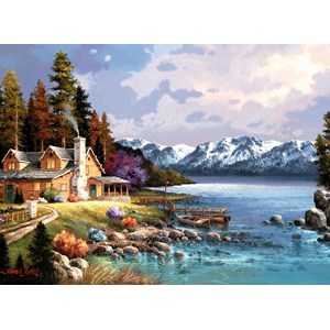 Anatolian (3534) - James Lee: "Mountain Cabin" - 500 pieces puzzle