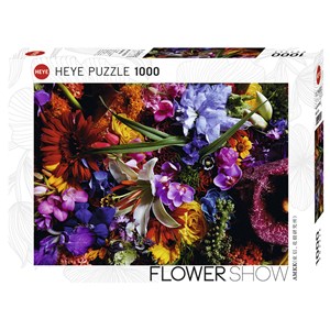 Heye (29739) - "Bright Lily" - 1000 pieces puzzle