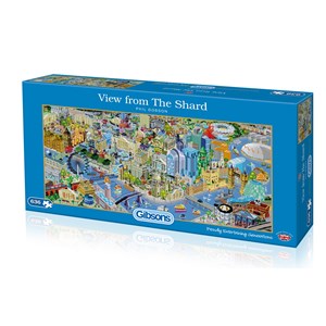 Gibsons (G4023) - "View from The Shard" - 636 pieces puzzle