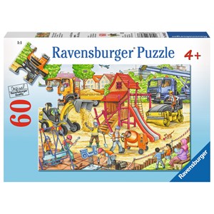 Ravensburger (09623) - "Building a Playground" - 60 pieces puzzle