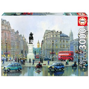 Educa (16779) - Alexander Chen: "London Charing Cross" - 3000 pieces puzzle