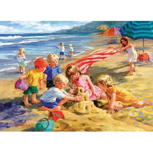 Eurographics (8300-0449) - Corinne Hartley: "Fun in the Sun" - 300 pieces puzzle