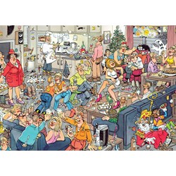 Jumbo (19024) - Jan van Haasteren: "Happy Holidays" - 1000 pieces puzzle