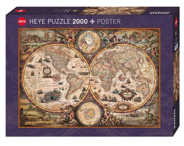 Heye (29666) - Rajko Zigic: "Vintage World" - 2000 pieces puzzle