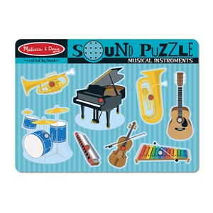 Melissa and Doug (732) - "Musical Instruments" - 8 pieces puzzle