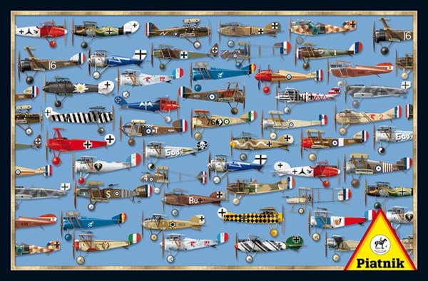 Piatnik (538049) - "WWI Dogfight" - 1000 pieces puzzle