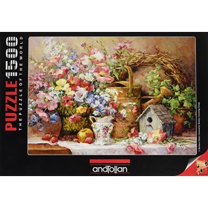 Anatolian (4502) - Barbara Mock: "Garden Medley" - 1500 pieces puzzle