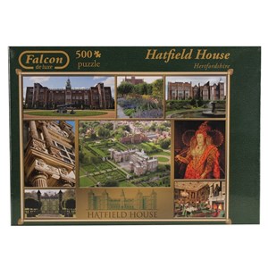 Falcon (11041) - "Hatfield House" - 500 pieces puzzle