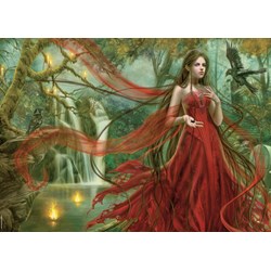 Heye (29272) - Cris Ortega: "Red" - 3000 pieces puzzle