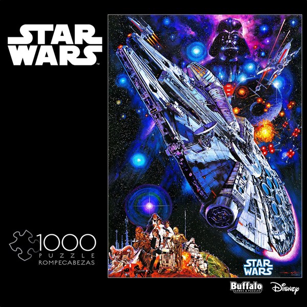 STAR WARS Disney Puzzle 1000 PIECE BUFFALO Games Sealed