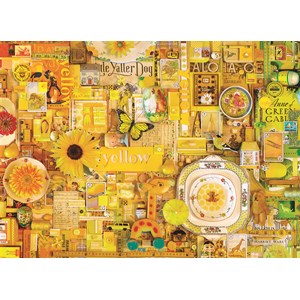Cobble Hill (51863) - Shelley Davies: "Yellow" - 1000 pieces puzzle