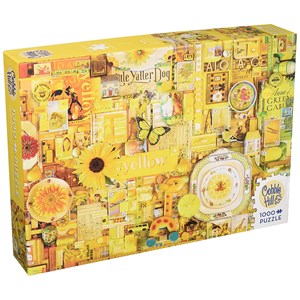 Cobble Hill (51863) - Shelley Davies: "Yellow" - 1000 pieces puzzle
