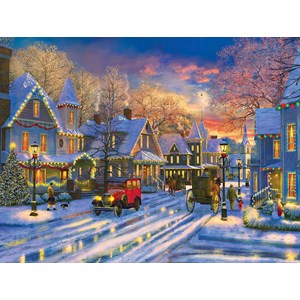 SunsOut (52488) - Dominic Davison: "Small Town Holiday" - 300 pieces puzzle