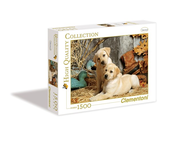 Clementoni (31976) - "Hunting Dogs" - 1500 pieces puzzle