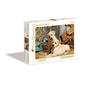 Clementoni (31976) - "Hunting Dogs" - 1500 pieces puzzle