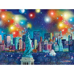 Buffalo Games (17111) - "Manhattan Celebration" - 750 pieces puzzle