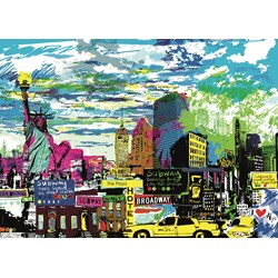 Heye (29681) - Kitty McCall: "I Love New York!" - 1000 pieces puzzle