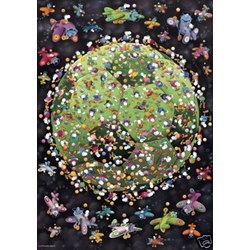 Heye (29359) - Guillermo Mordillo: "Football" - 1000 pieces puzzle