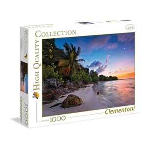 Clementoni (39337) - "Tropical Idyll" - 1000 pieces puzzle